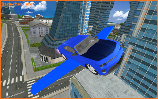 Flying Car Real Driving Simulator 3D screenshot