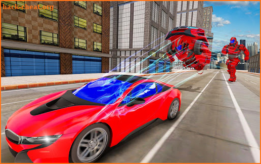 Flying Car Robot Transformation Game screenshot