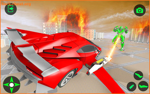 Flying Car- Robot Transformation Simulator screenshot