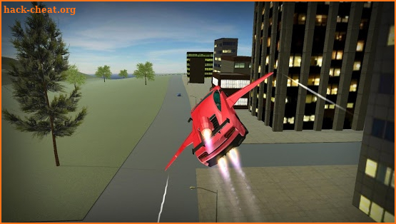 Flying Car Simulator 2018: Air Stunts screenshot
