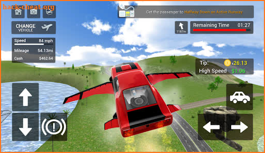 Flying Car Transport Simulator screenshot