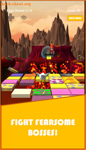 Flying Chicken Adventures - 3D Puzzle Platformer screenshot