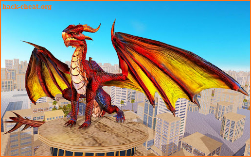 Flying Dragon City Attack screenshot