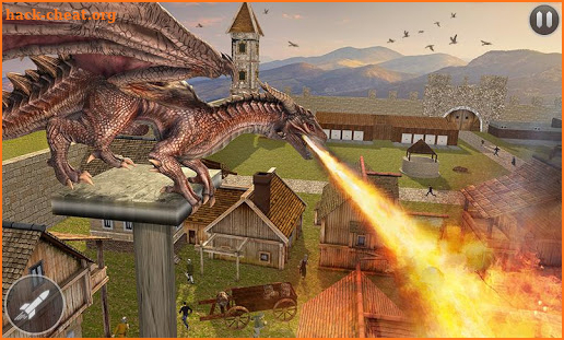Flying Dragon Hunting: Dragons Shooter Game 2020 screenshot