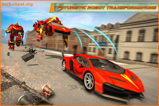 Flying Dragon Robot Car - Robot Transforming Games screenshot