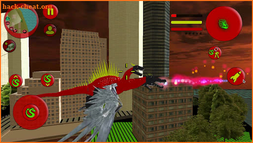Flying dragon robot transform screenshot