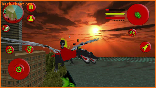 Flying dragon robot transform screenshot