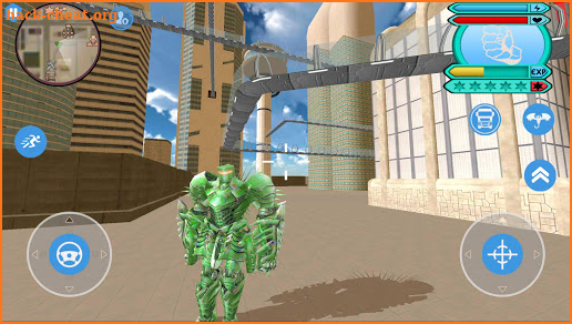 Flying Dragon Robot Transform Vice Town screenshot