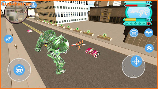 Flying Dragon Robot Transform Vice Town screenshot