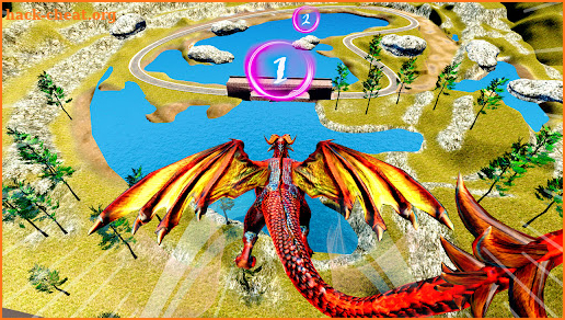 Flying Dragon Simulator Attack screenshot