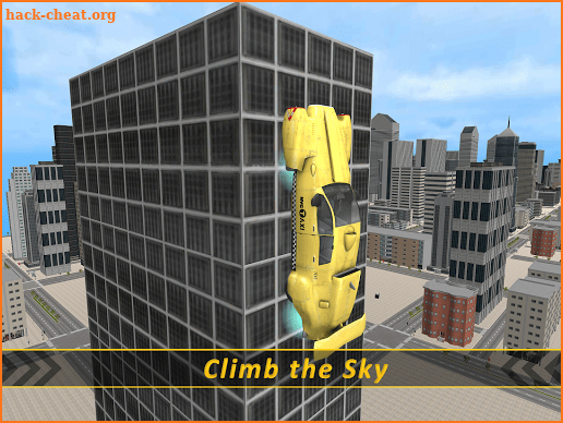 Flying Fantastic Car; Awesome Urban Chase screenshot
