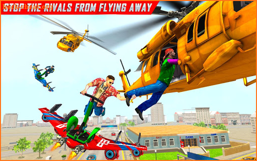 Flying Gangster Crime Simulator: Police Crime City screenshot