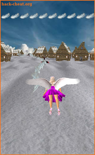 Flying Girl Runner 2 screenshot
