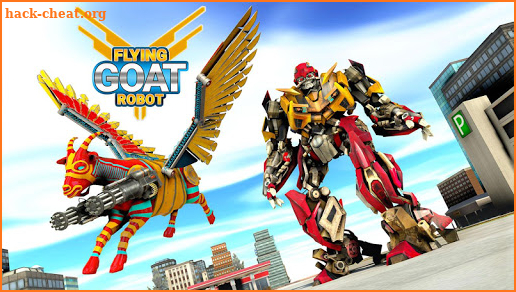 Flying Goat Transform War: Futuristic Robot Games screenshot