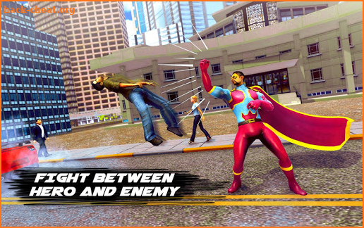 Flying Hero Crime City Theft screenshot