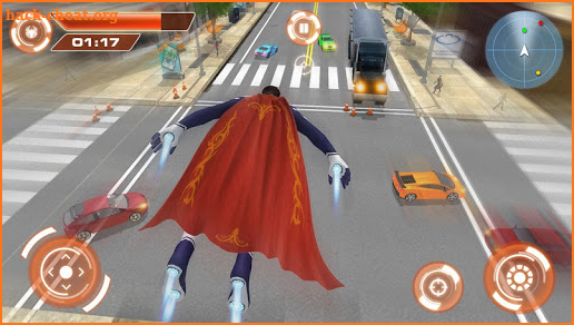 Flying Hero Iron Spider VS Mafia Fighter Adventure screenshot