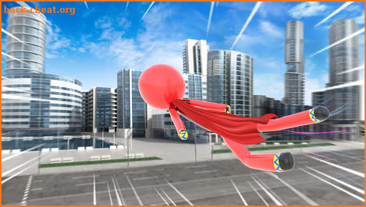 Flying Hero Stickman Flash hero 2021 screenshot