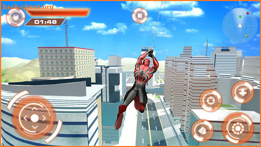 Flying Hero Super City Rescue Missions screenshot