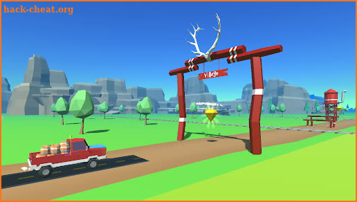 Flying Hills: Drive Master - Fun Driving Games screenshot