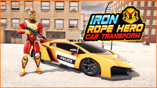 Flying Iron Rope Hero Vegas Gangster Crime City screenshot
