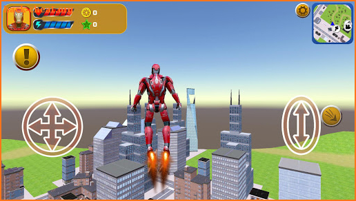 Flying Iron Super Power Gangster Crime Simulator screenshot