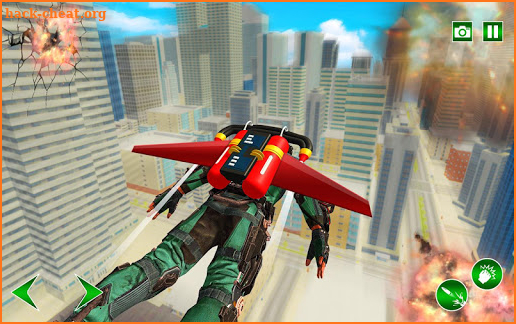 Flying Jetpack Army Hero: Gangster Crime Simulator screenshot