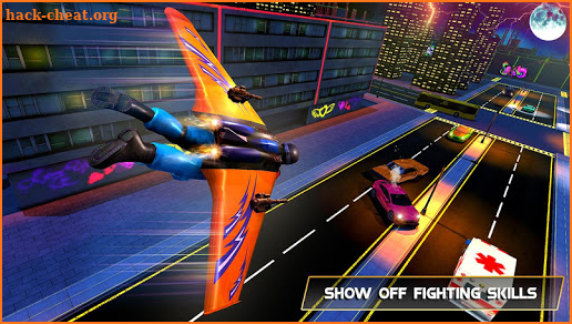 Flying Jetpack Hero Crime 3D Fighter Simulator screenshot
