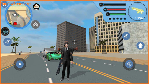 flying jetpack mafia Crime Simulator screenshot
