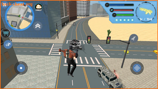 flying jetpack mafia Crime Simulator screenshot