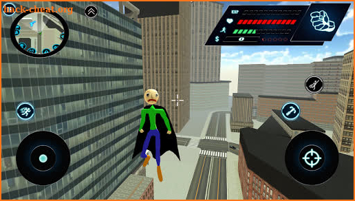 Flying Mad Stickman Super Hero Crime screenshot