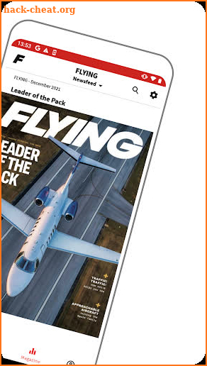 FLYING Magazine screenshot