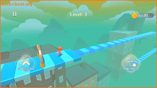 Flying Man Run screenshot