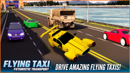 Flying Modern Taxi screenshot