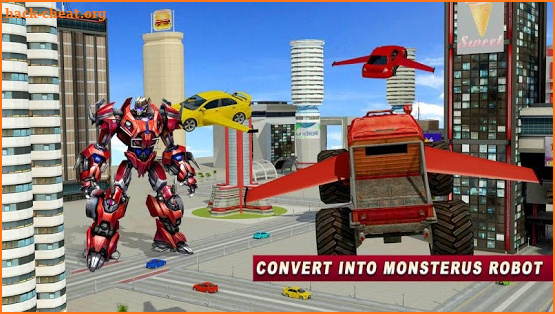Flying Monster Truck Wars screenshot