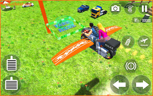 Flying Motorbike Real Simulator screenshot