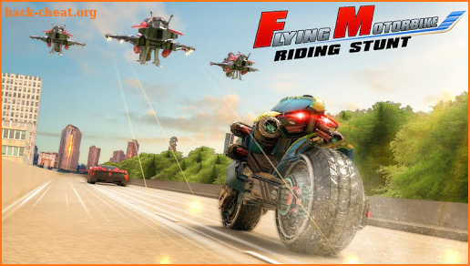 Flying Motorbike Riding Stunt screenshot