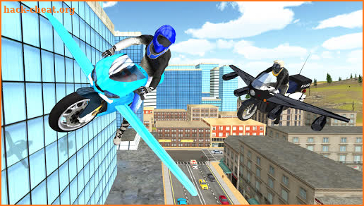 Flying Motorbike Simulator screenshot