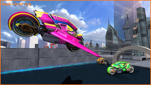 Flying Motorbike Stunt Racing Simulator screenshot