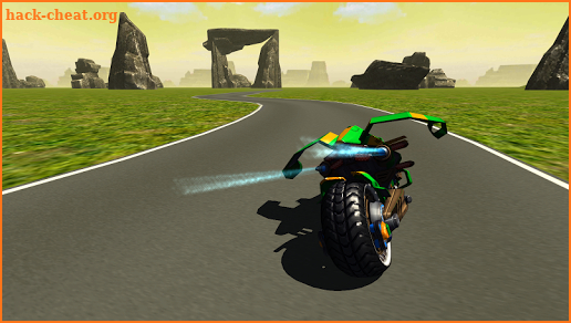 Flying Motorbike Stunt Rider 2019 screenshot