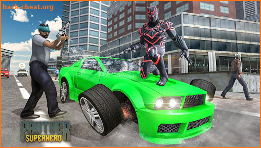 Flying Panther Superhero Crime City Rescue screenshot