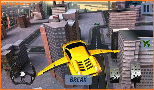 Flying Racing Car Games screenshot