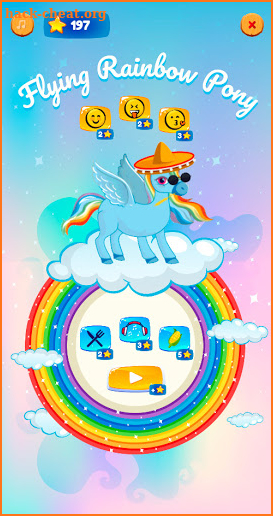 Flying Rainbow Pony screenshot