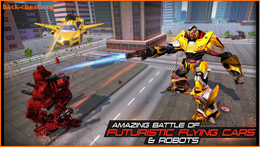 Flying Robot Car: Robot Games screenshot