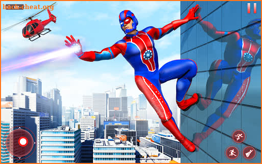 Flying Robot Superhero: Rescue City Survival Games screenshot