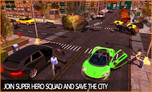 Flying Rope Master Superhero Rescue Mission screenshot