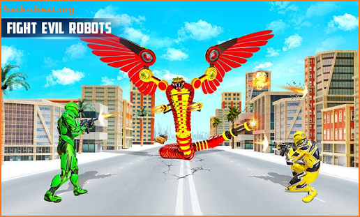 Flying Snake Transform Robot War: Robot Games screenshot