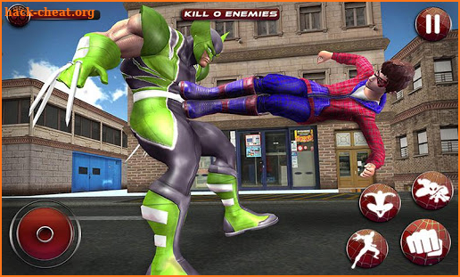 Flying Spider Boy: Superhero Training Academy Game screenshot