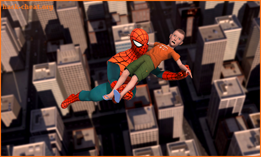 Flying Spider Hero City Rescue screenshot