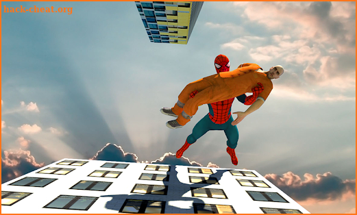 Flying Spider Hero City Rescue screenshot