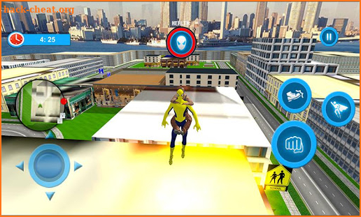 Flying Spider Hero City Rescuer Story screenshot